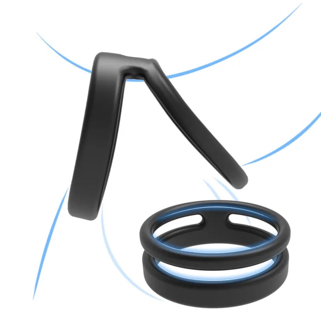 ºAnel peniano duplo de silicone