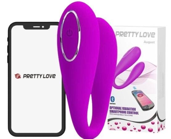 ºAUGUST - vibrador Para Casal via Bluetooth Pretty Love