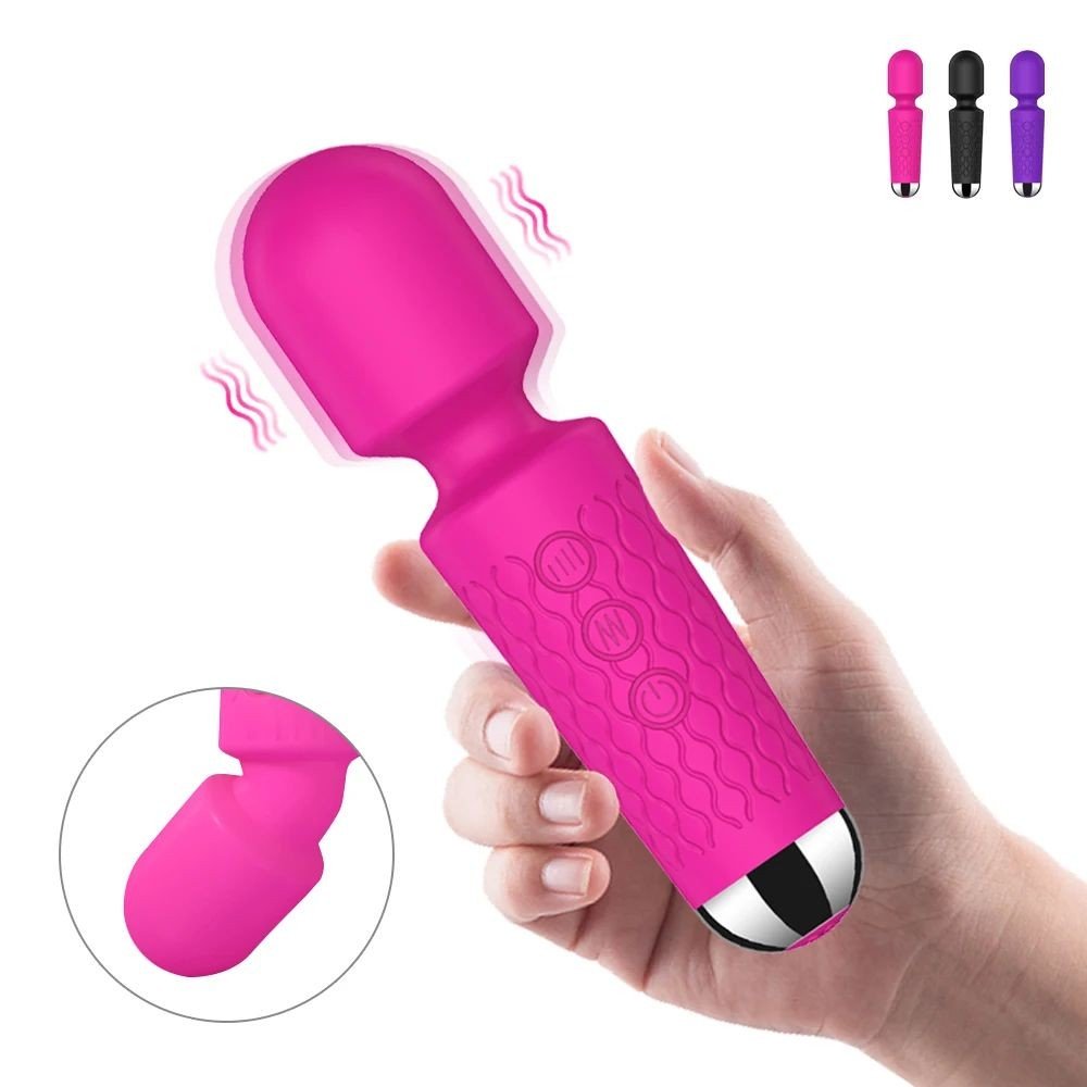 *VARINHA MÁGICA MINI TOY - MÉDIA - RECARREGÁVEL - PINK