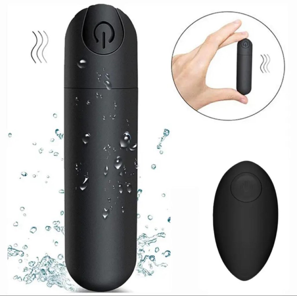 ºVIBRADOR BULLET RECARREGÁVEL COM CONTROLE SEM FIO