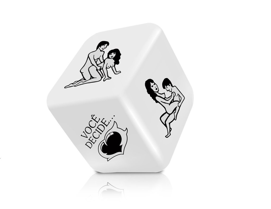 ºDados Posições Hétero com 1 Unidade Branco -BR001- 7899564708780