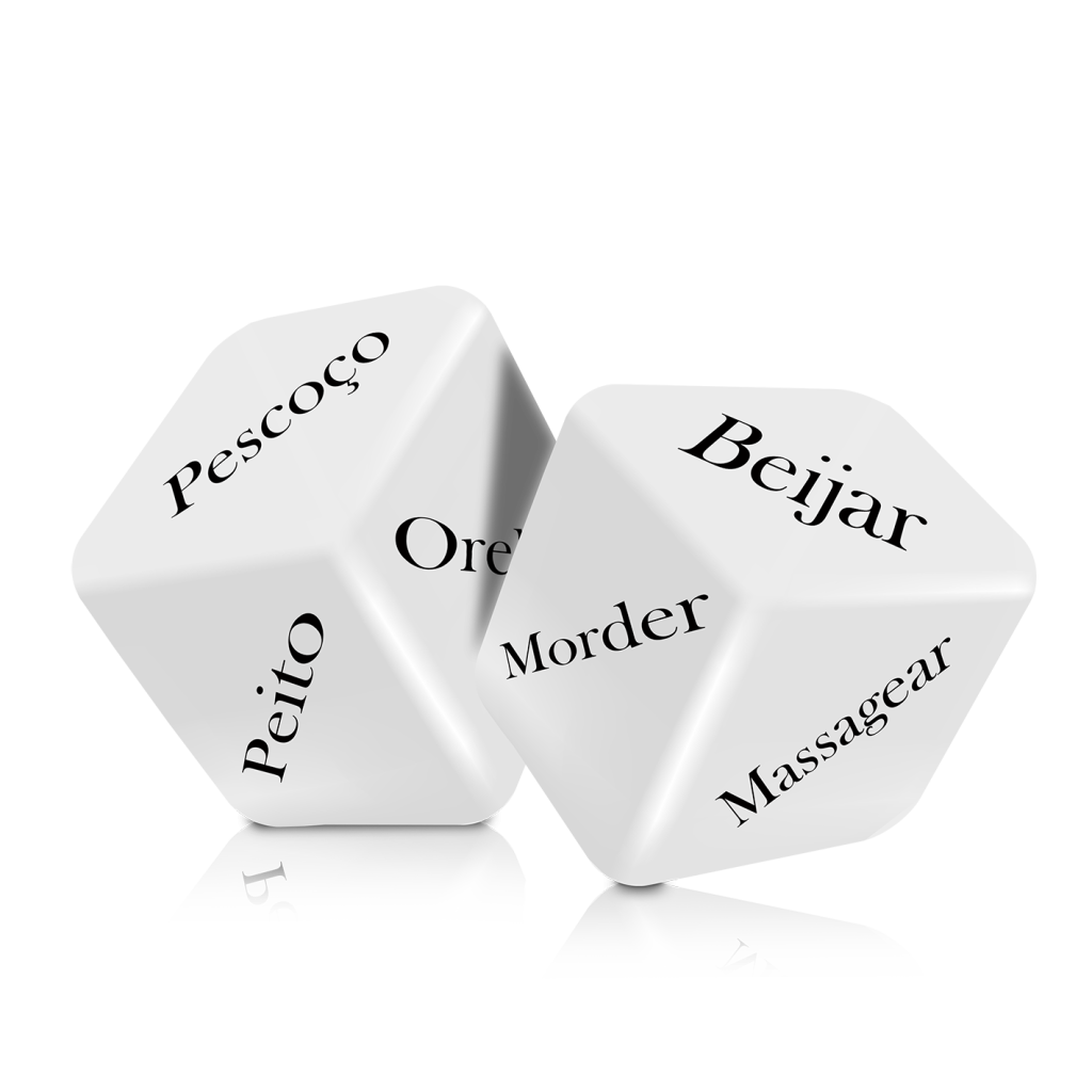 ºDado Jogo Cubo do Amor com 2 Unidades -BR006- 7899564707660