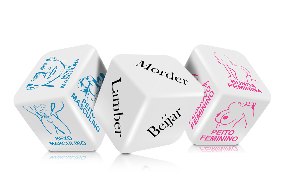 ºJogo Toque do Cupido Para Casal com 3 Dados -7898919351152