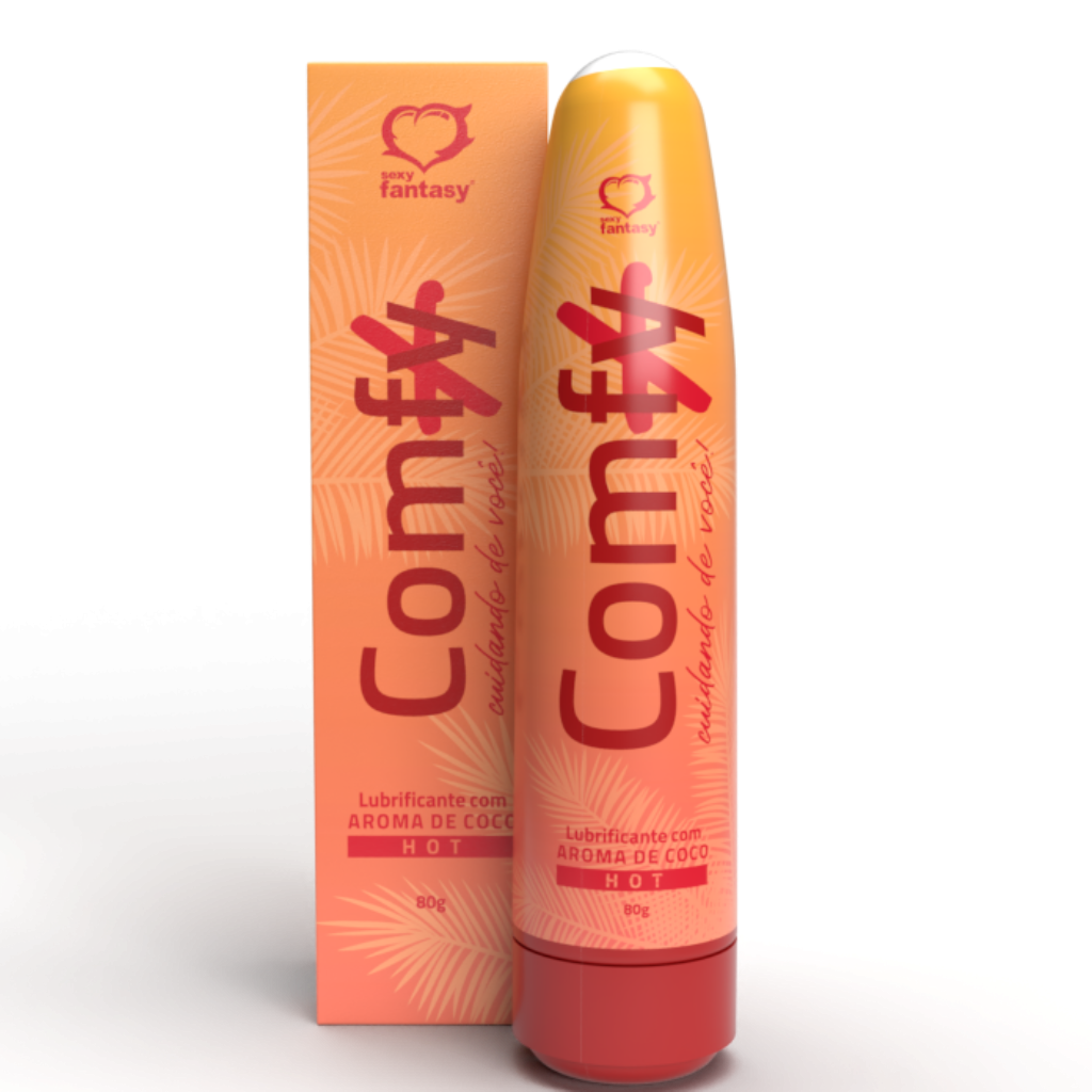 ºComfy+ Lubrificante Hot com Aroma de Coco
