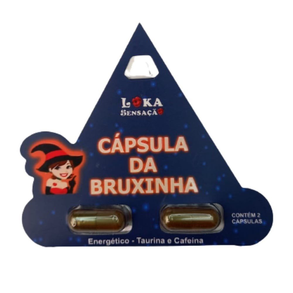 ºCÁPSULA DA BRUXINHA 2 UN - 7898954138954