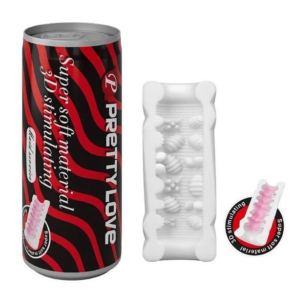 ºMasturbador Masculino Formato De Lata Marid Service Pretty Love - 8568- 6959532360608