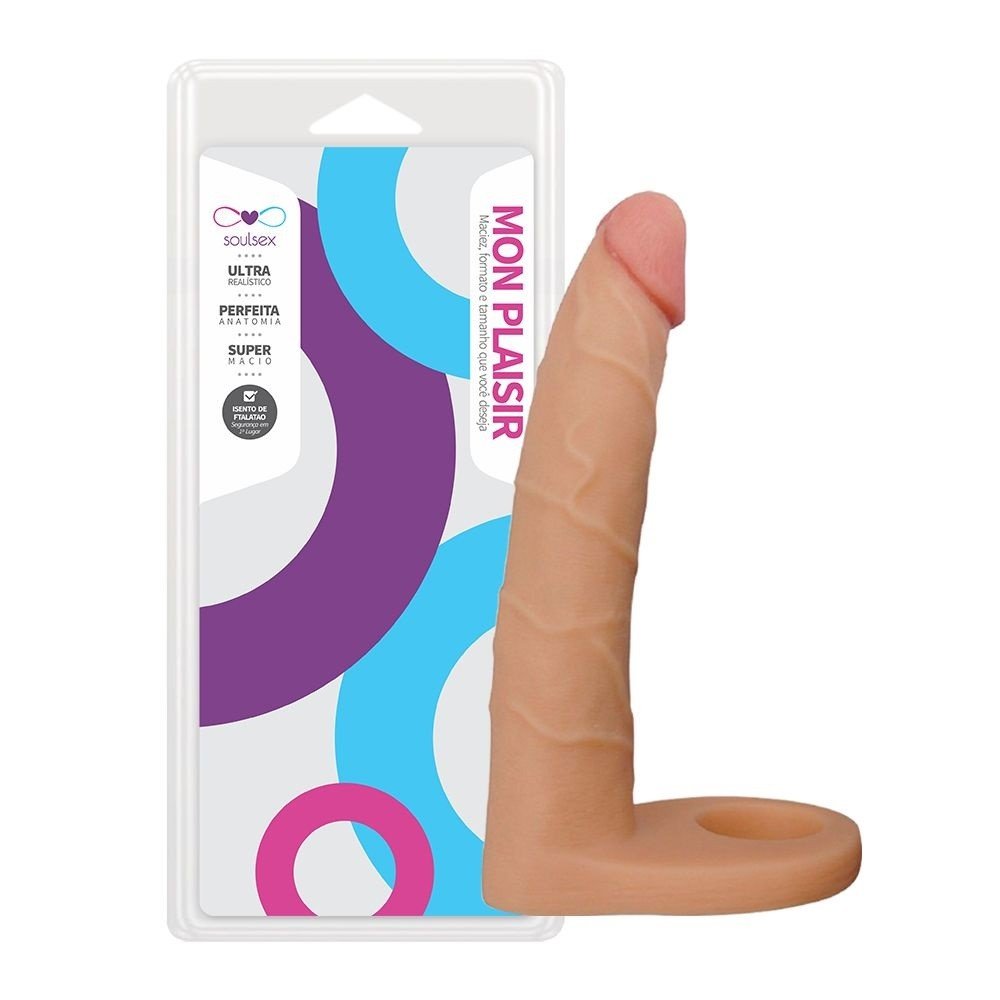 *ANEL COM COMPANHEIRO AMIGÃO 16,5 X 3CM SOULSEX - 618341205994