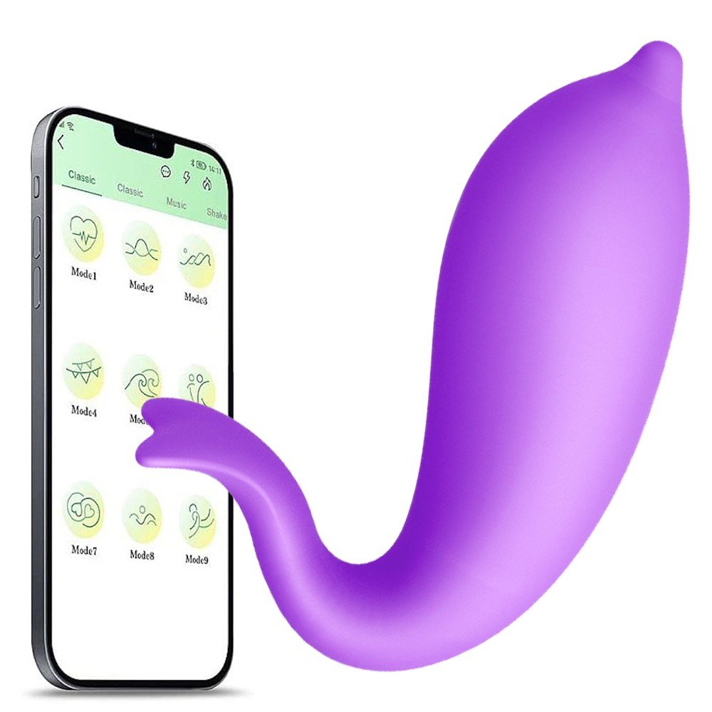 ºGOLFINHO - Vibrador Little Dolphin Controlado por Aplicativo - LV617