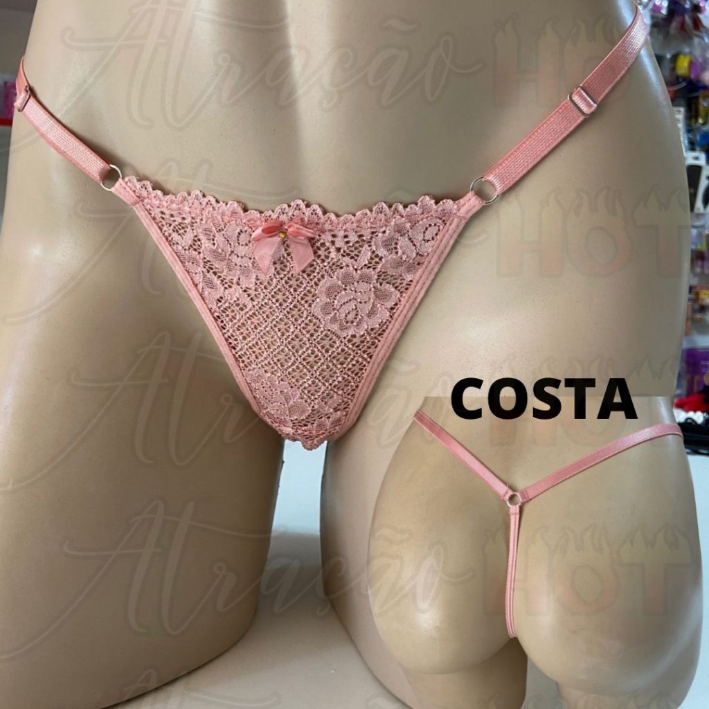 *TANGA FIO DENTAL - CORES VARIADAS