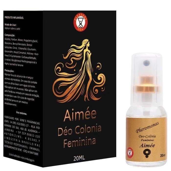 *AIMÉE COLONIA ATRATIVA FEMININA PERFUME 