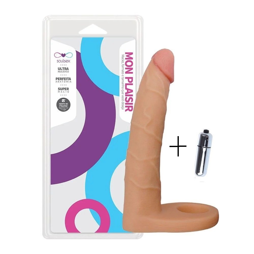 ºANEL COMPANHEIRO COM VIBRO AMIGÃO 16,5 X 3CM - 618341206083