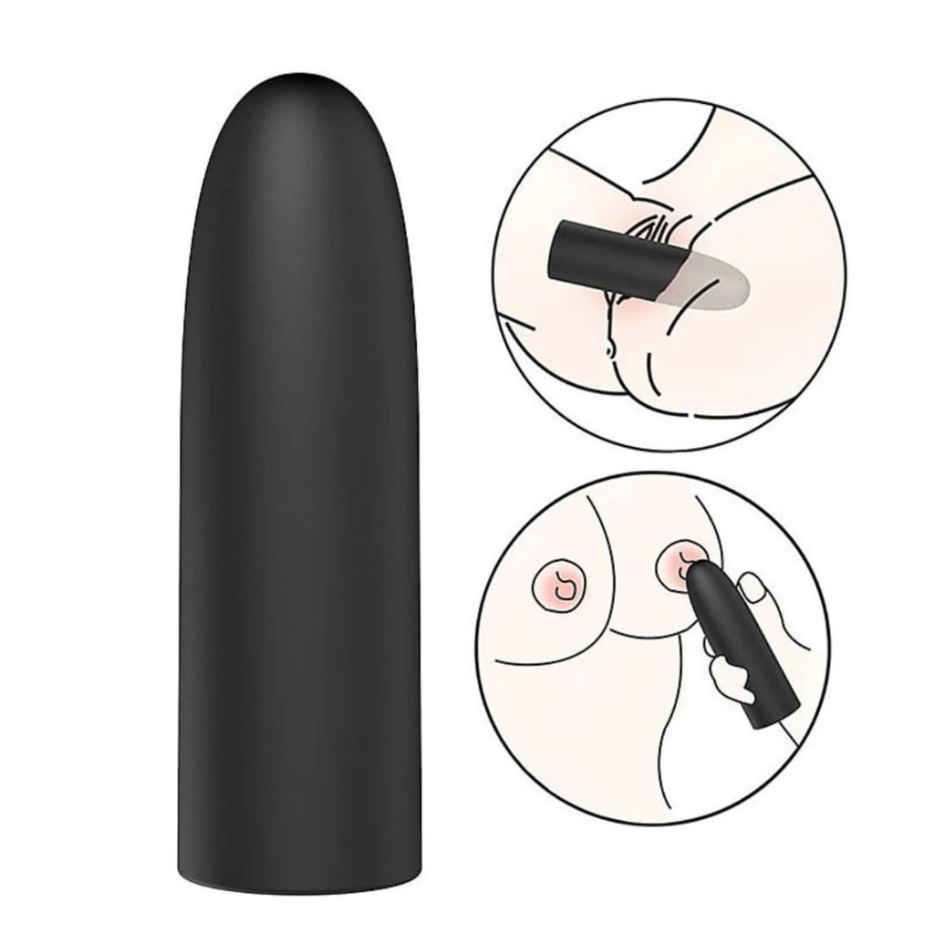ºVibrador Bullet Recarregável - 6976031299598