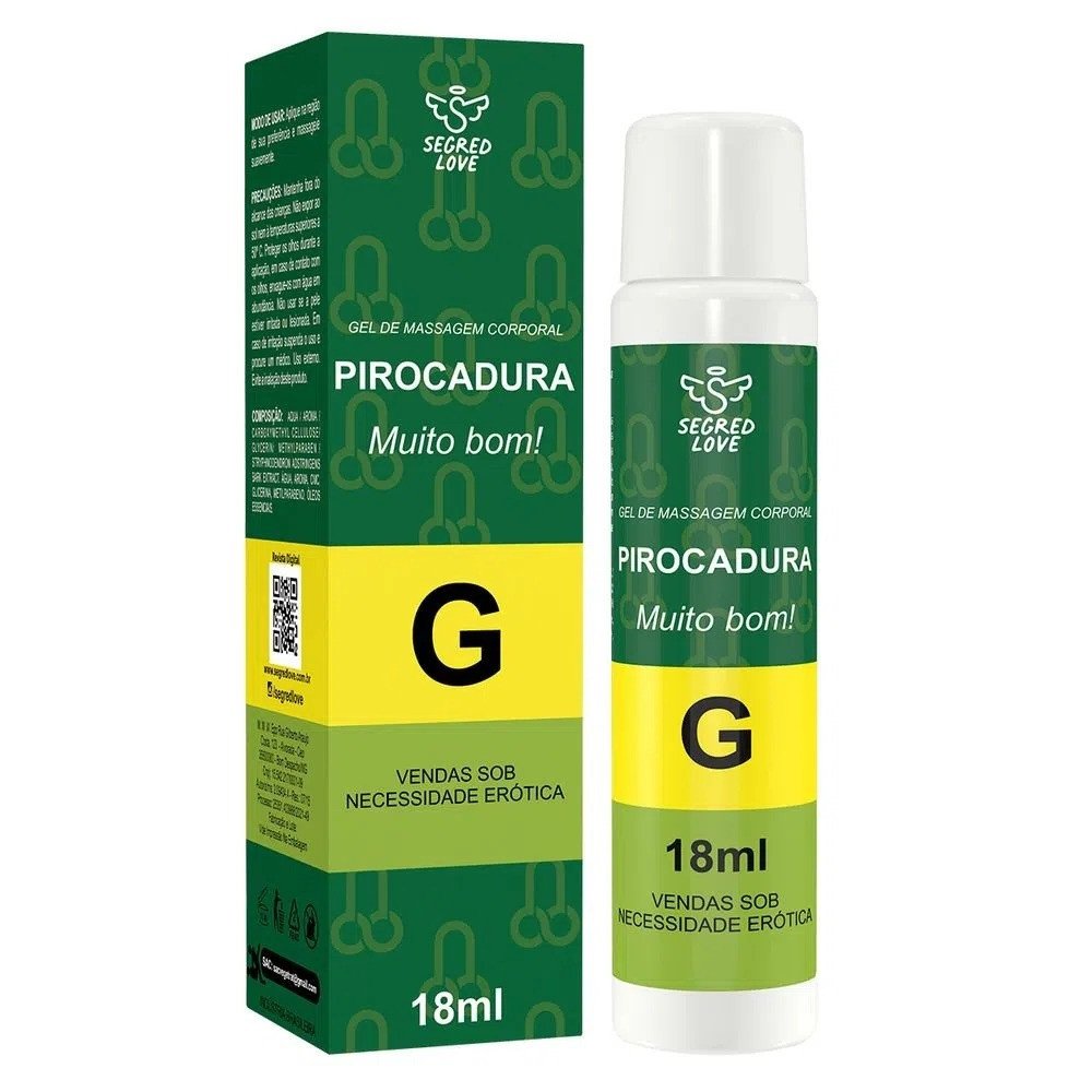 ºPirocadura Retardante Masculino - Linha Farmacinha Do Riso 18ml Secret Love