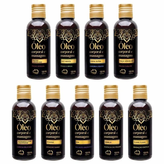 *ÓLEO CORPORAL PARA MASSAGEM  SENSUAL LOVE