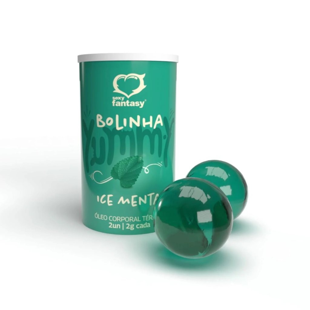 *Yummy Bolinha Beijável Térmica - MENTA 