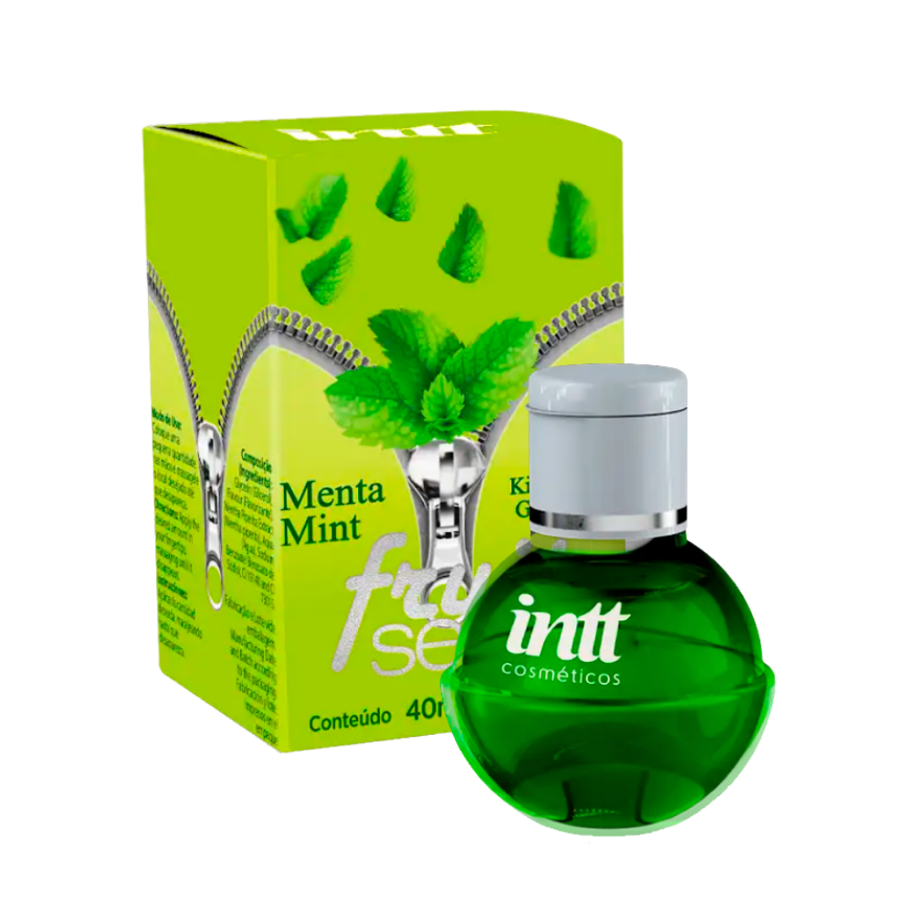 ºFRUIT SEXY GEL BEIJÁVEL SABOR MENTA 40ML - INTT