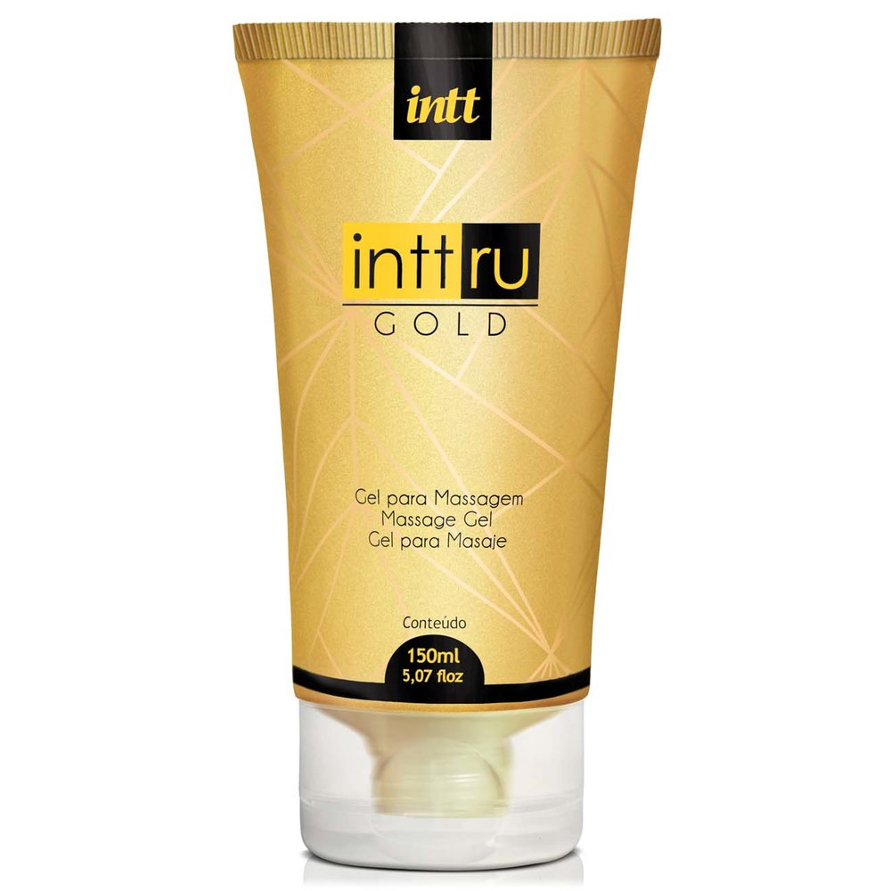 ºINTT RU GOLD GEL PARA MASSAGEM 150ML INTT - 7898626040790