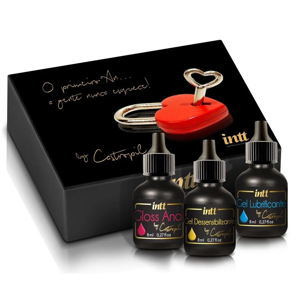 ºMEU PRIMEIRO ANAL KIT 3X1 INTT - 7898626041360