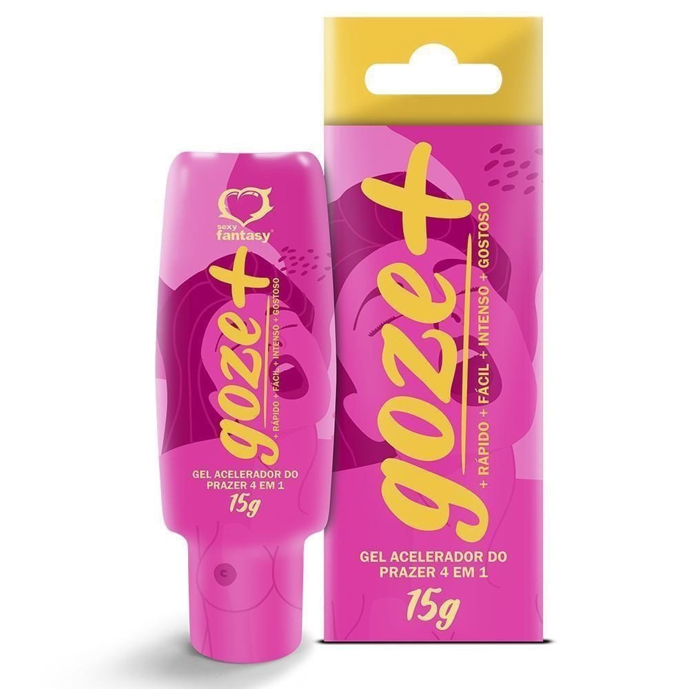 *Goze+ gel acelerador do prazer 4 em 1 - 7898675202408