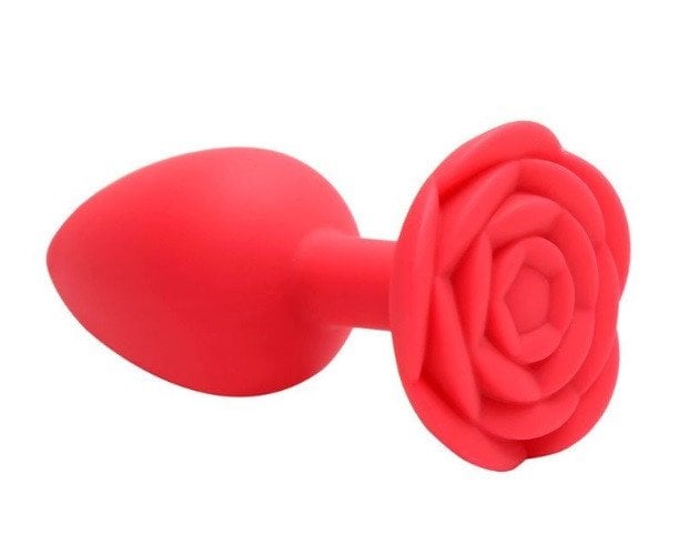 *PLUG ANAL SILICONE BASE DE FLOR TAMANHO P - 6952024824312