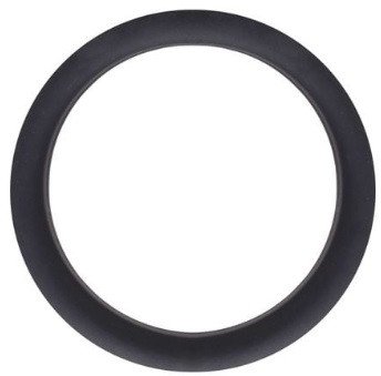 *ANEL PENIANO PRETO SILICONE - 6956910704122