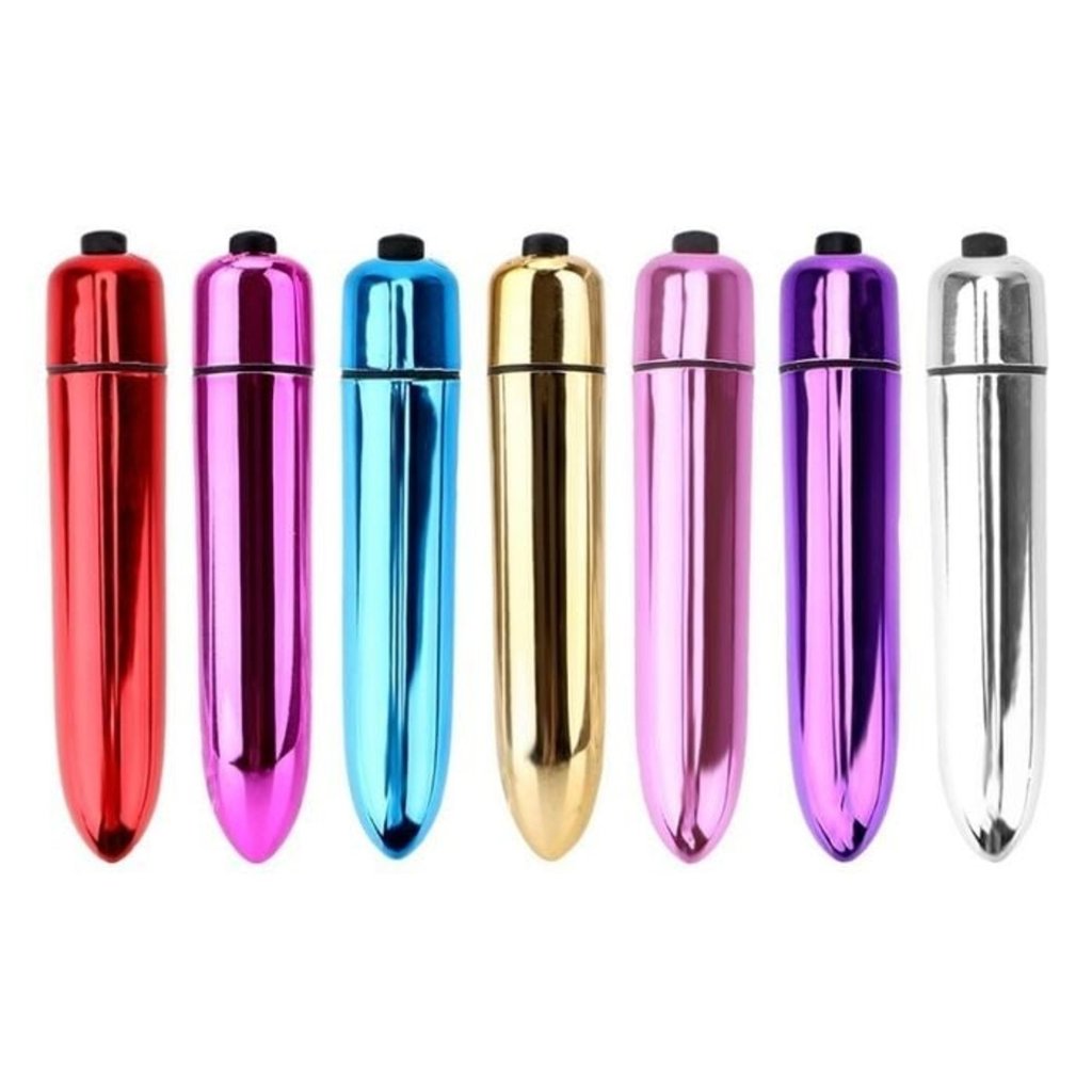 *POWER BULLET METÁLICO PLUS 10 VIBRAÇÕES