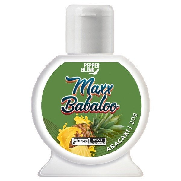 *Max Babaloo Gel Coméstivel Beijável - ABACAXI