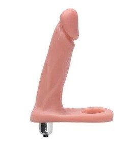 ºANEL COMPANHEIRO COM VIBRO AMIGÃO 16 X 3CM SOULSEX - SS002V - 618341206052