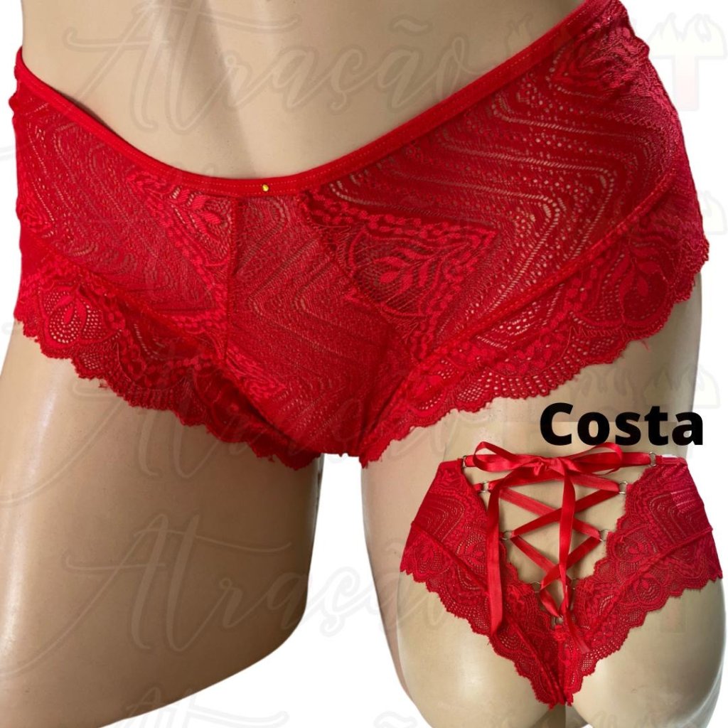 *CALCINHA LACRADORA - PRETA 