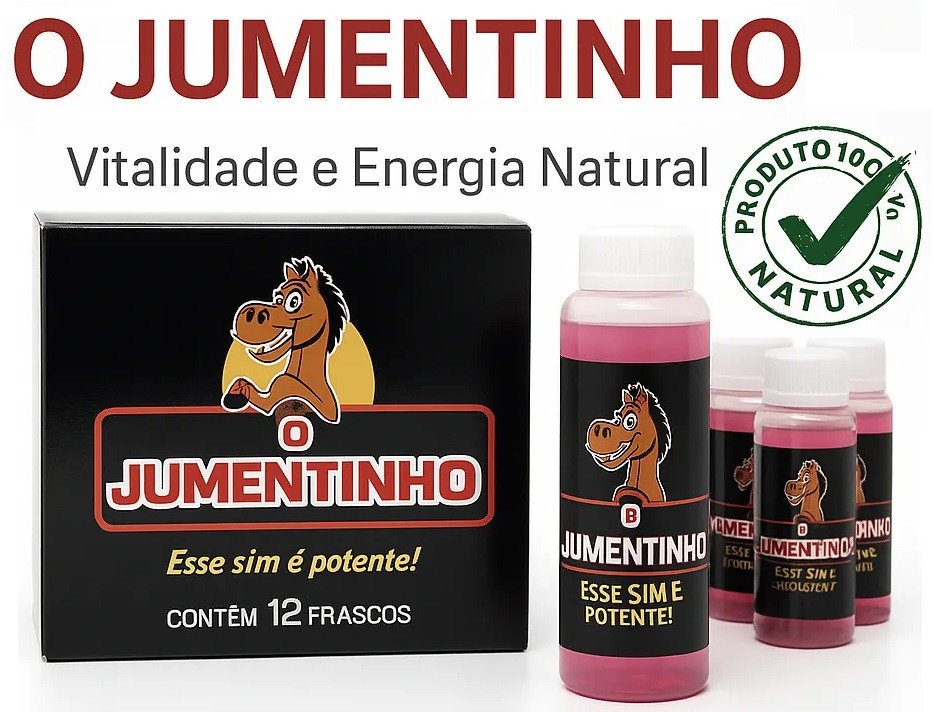 *O JUMENTINHO - ESTIMULANTE SEXUAL MASCULINO -