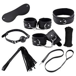 *KIT SADO BONDAGE - PRETO