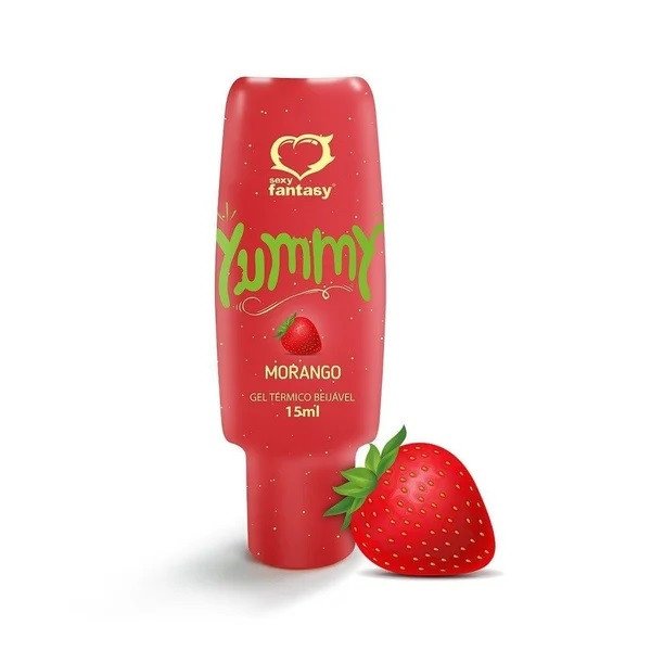 *YUMMY GEL TÉRMICO COMESTÍVEL - MORANGO