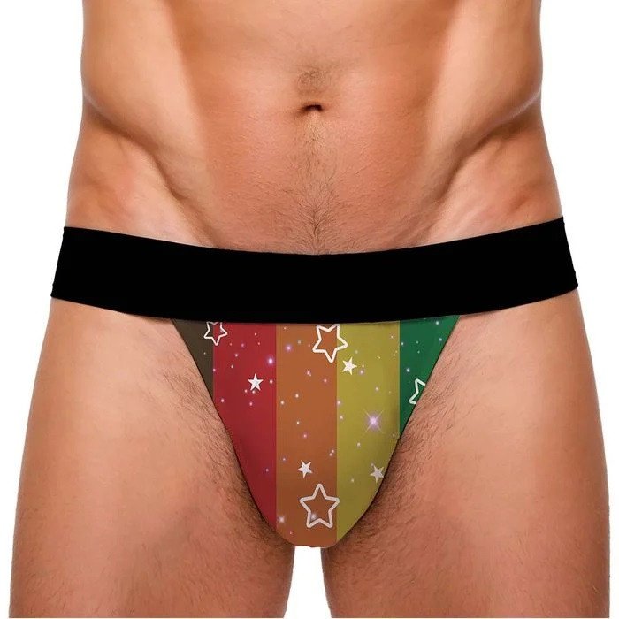 *JOCKSTRAP CUECA SENSUAL PRIDE ESTRELINHA