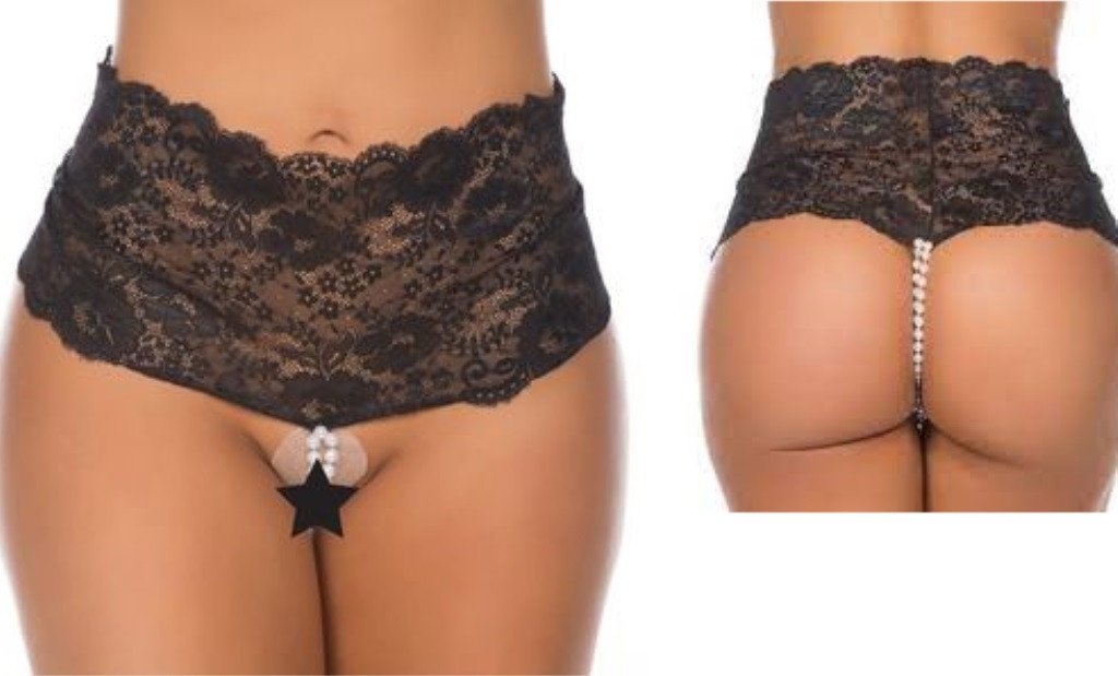 *TANGA ELEGANCE PÉROLAS PIMENTA SEXY