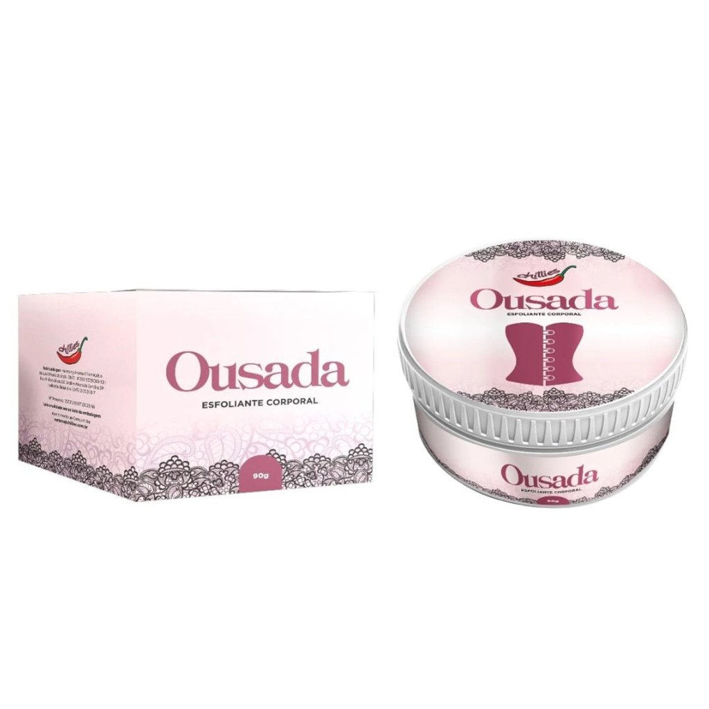 *Ousada Esfoliante Corporal 90G Chillies