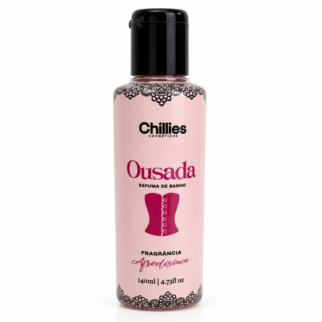 ºOusada Espuma De Banho Afrodisíaca 140Ml Chillies