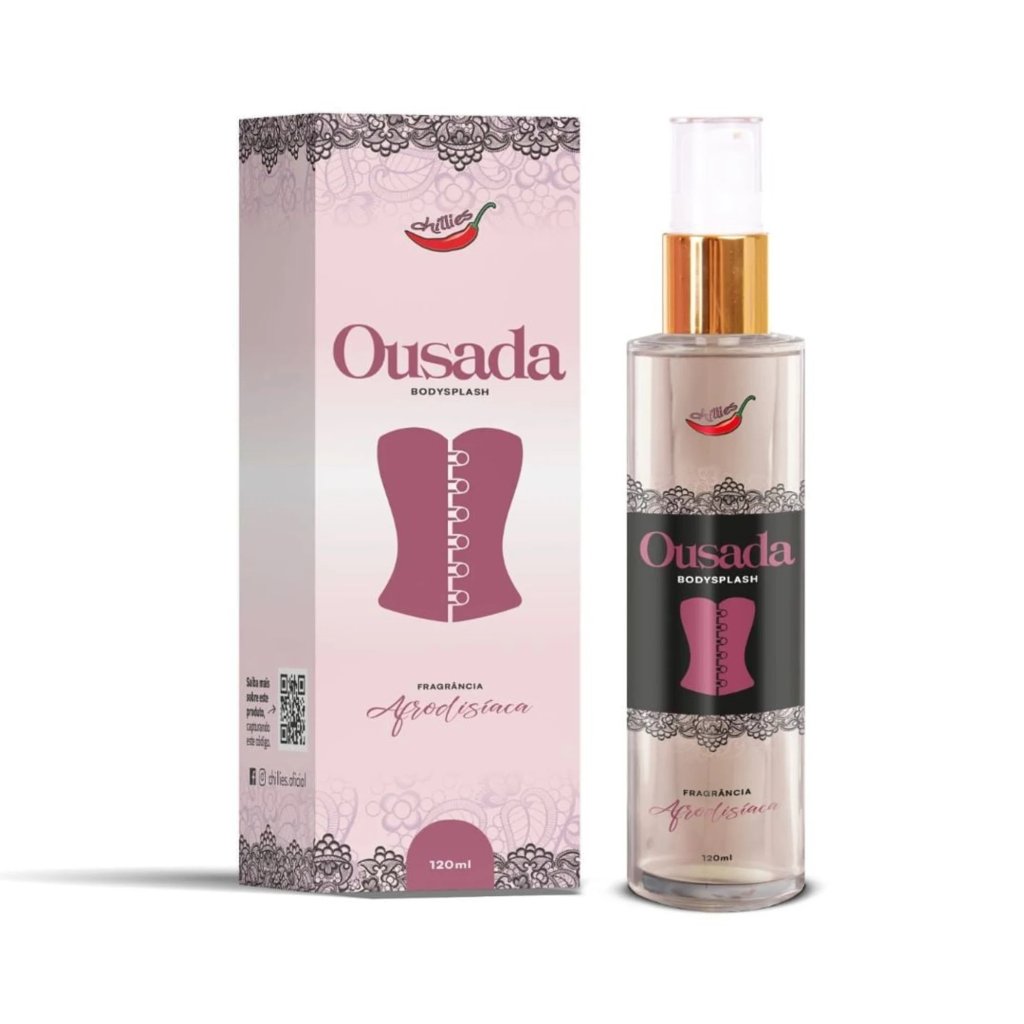 ºOusada Body Splash Fragrância Afrodisíaca 120Ml Chillies