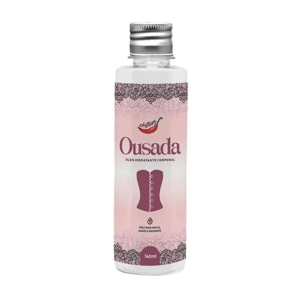 ºOusada Óleo Hidratante Corporal 140ml Chillies