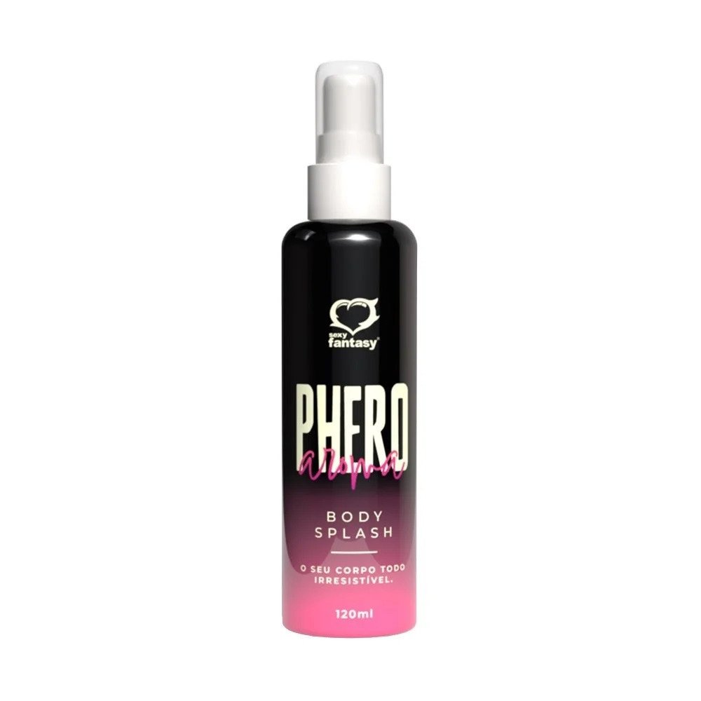 *Body Splash Phero Aroma Feminino 120ml Sexy Fantasy
