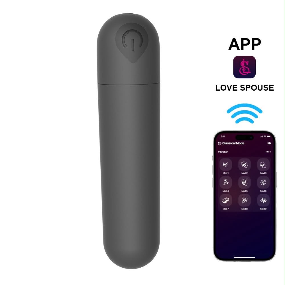 *BULLET WIRELESS - VIA APP - PRETO