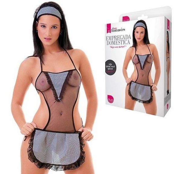 *FANTASIA EMPREGADA DOMÉSTICA - Love Fantasias