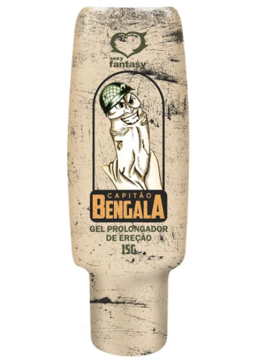 *Capitão Bengala gel prolongador de ereção