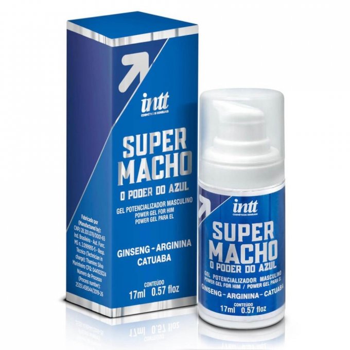 *Super Macho -  Gel potencializador masculino - 7898626041452