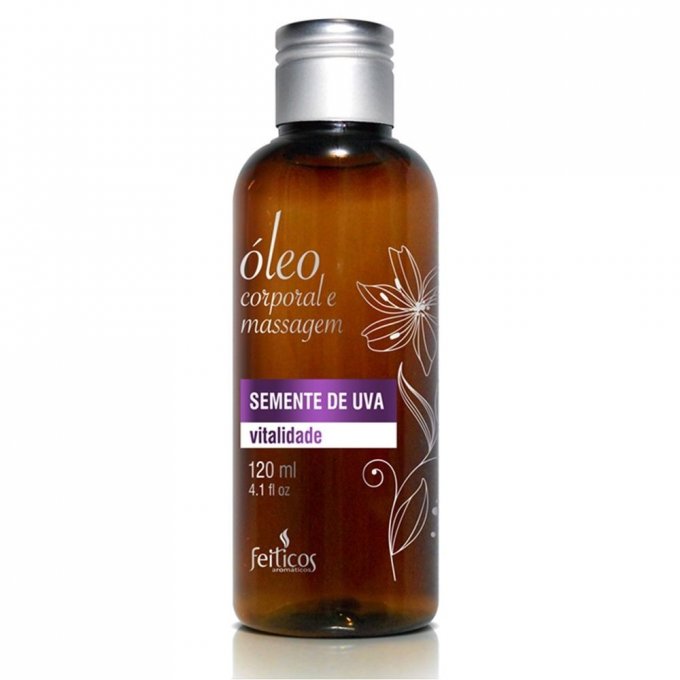 ºOleo corporal e massagem - Sementes de Uva