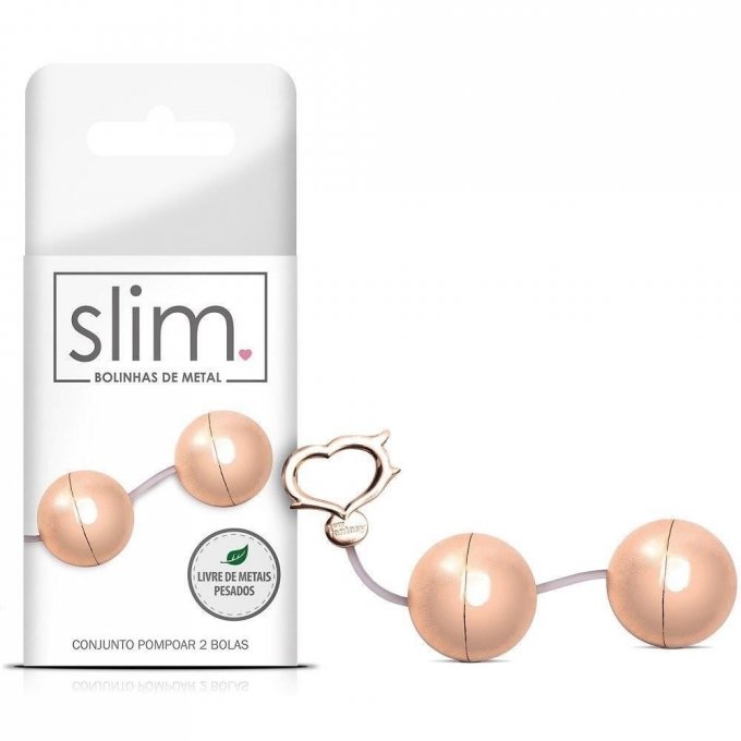 *Conjunto Pompoar com 2 bolas - Slim -7899564707219
