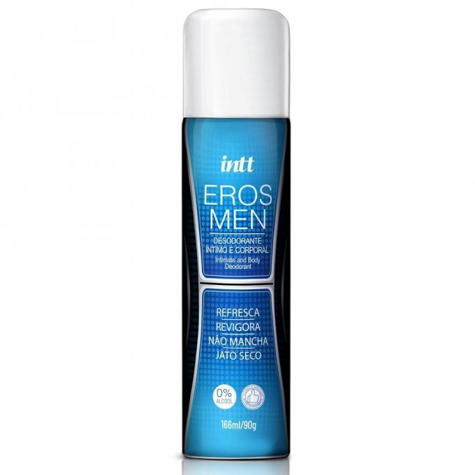 *Desodorante Íntimo Eros Men - intt 166ml/90g