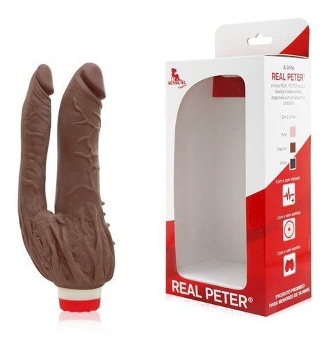 ºPrótese Real Peter DOUBLE - 17x4cm / 15x3.5cm