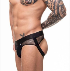 ºCUECA SUPLEX COM ARRASTAO PRETO ABERTO ATRAS SD126A