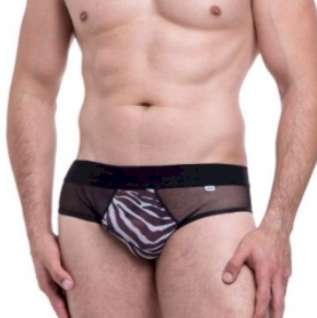 *SUNGA TULE PRETO FORRO ZEBRA SSD005C