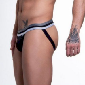 ºJOCK ELASTICO TRICOLOR PRETO SD111C